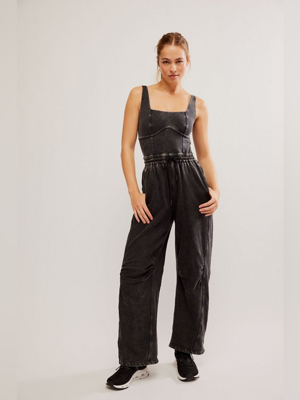 FP Movement NWOT Inbound Onesie in Black Size M